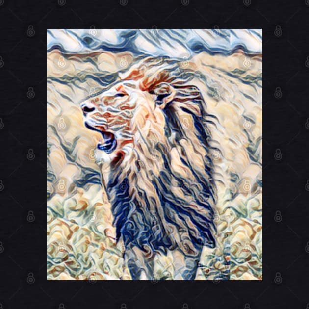 Lion Roar by SueNordicDesigns